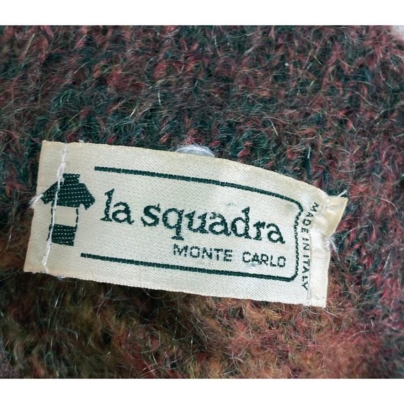 Vintage 1980s Italian Leather La Squadra Sweater - Picture 4 of 6